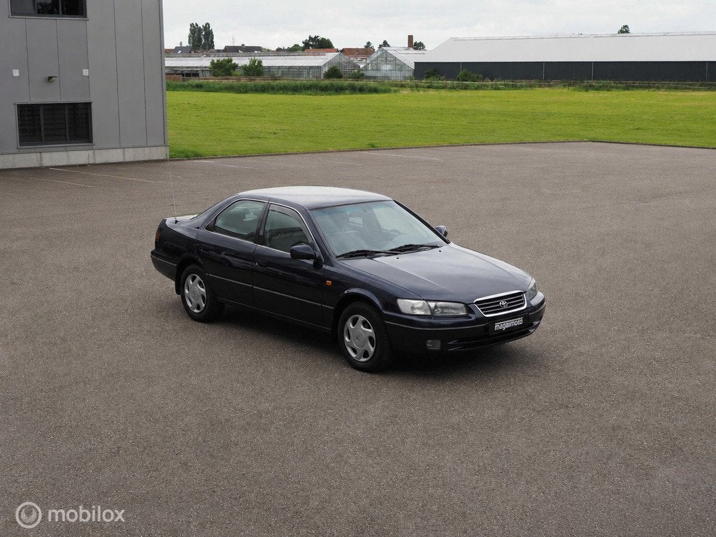 Toyota Camry 2.2i Executive l Org NL NAP l 1e Eig., Auto's, Gebruikt, 4 cilinders, Blauw, Stoelverwarming