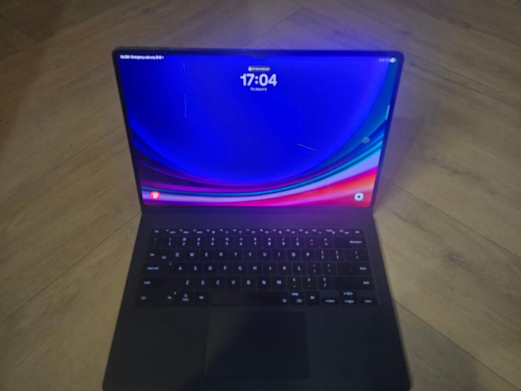Tab S9 Ultra 5G (512GB) + Book Cover Keyboard nauw. gebruikt, Computers en Software, Android Tablets, Zo goed als nieuw, Wi-Fi en Mobiel internet