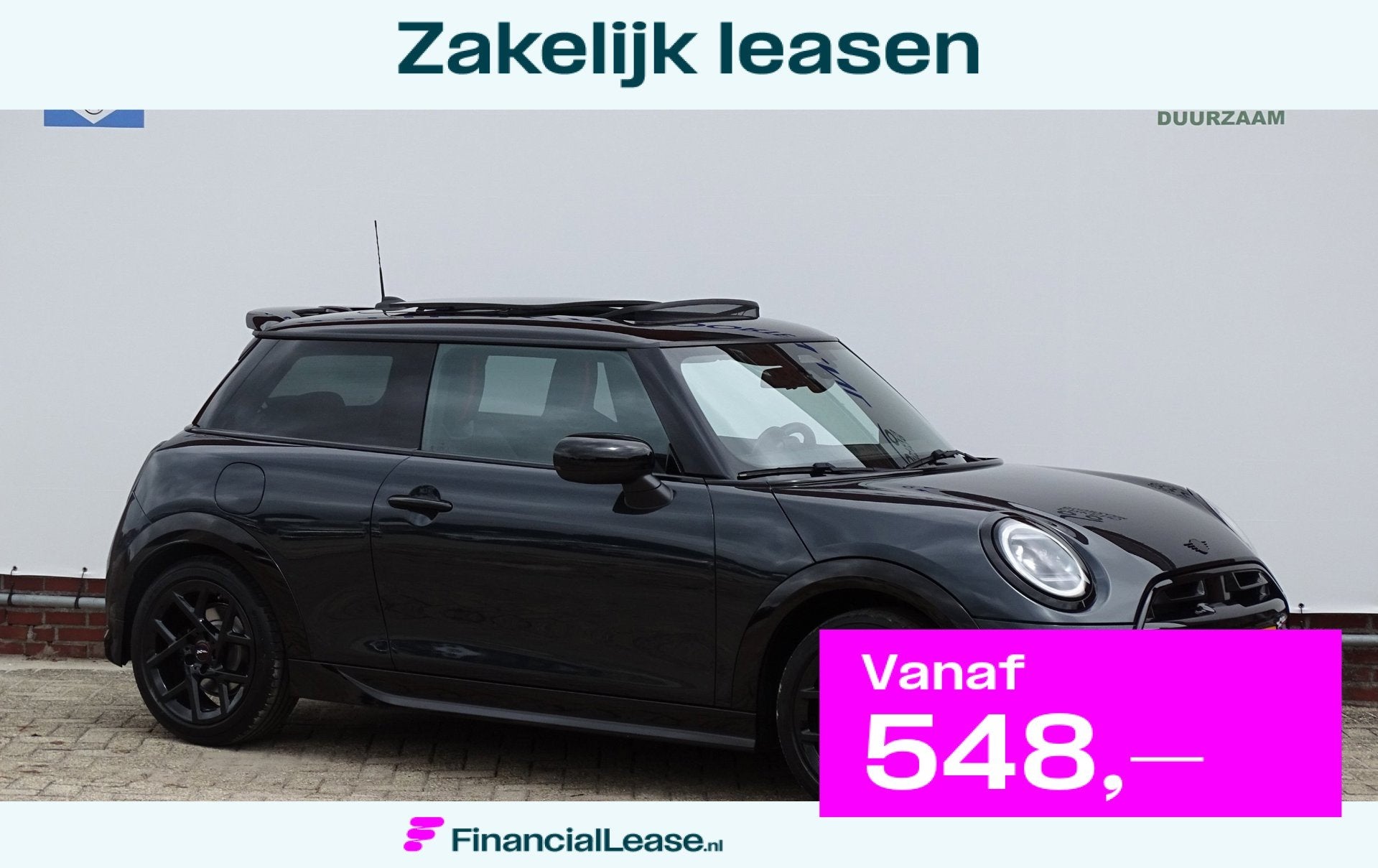 Mini 3-Deurs 1.5 Cooper C John Cooper Works|Pano|Carplay|Cam, Verwarmde buitenspiegels, Stof, Gebruikt, Euro 6