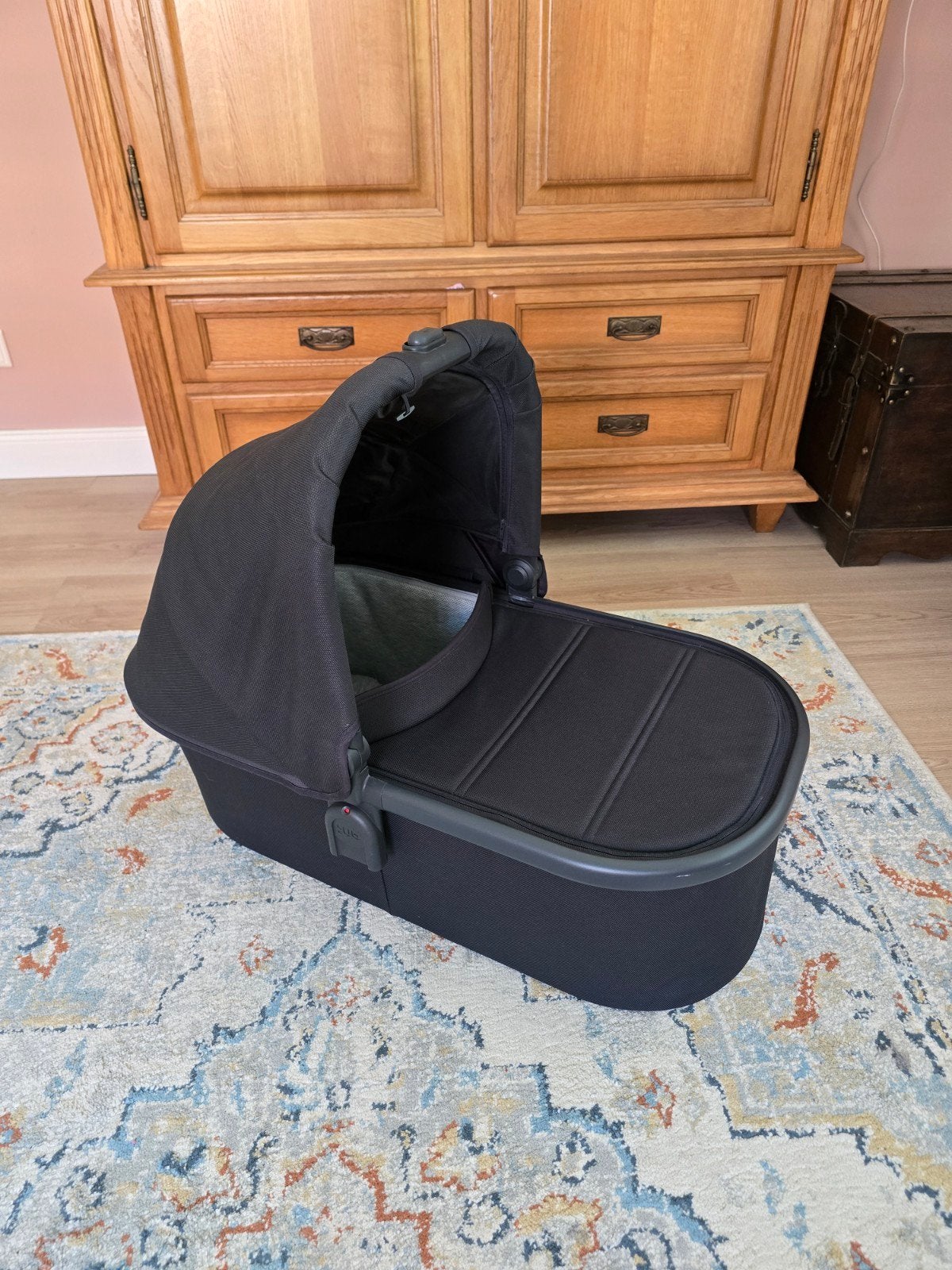 UPPAbaby Vista V2 Reiswieg - Jake (Zwart), Ophalen of Verzenden, Zo goed als nieuw, Overige merken