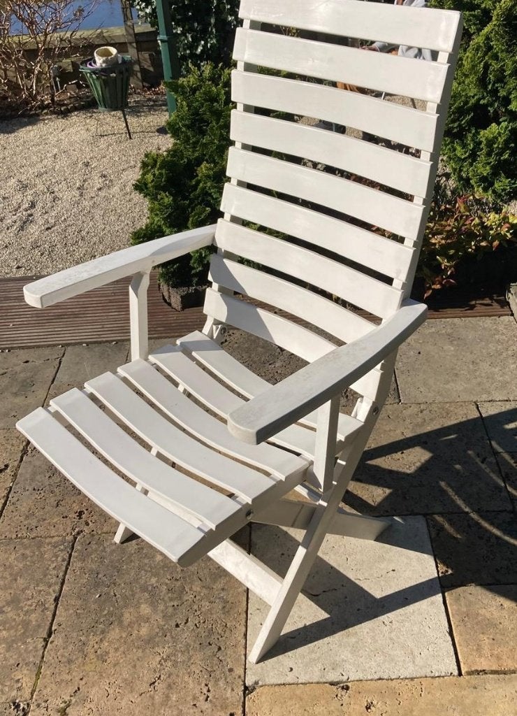 2 Hartman tuinstoelen in zeer goede staat, Ophalen, Zo goed als nieuw, Kunststof, Verstelbaar