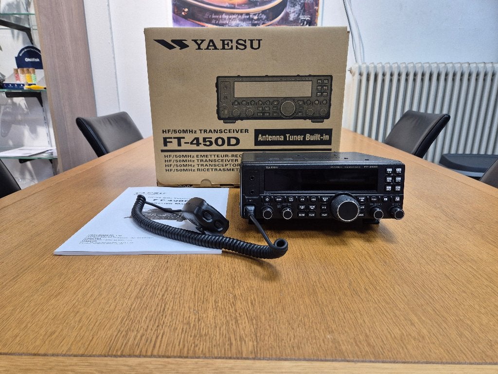 Yaesu FT-450D (Occasion), Telecommunicatie, Ophalen of Verzenden, Gebruikt, Zender en Ontvanger