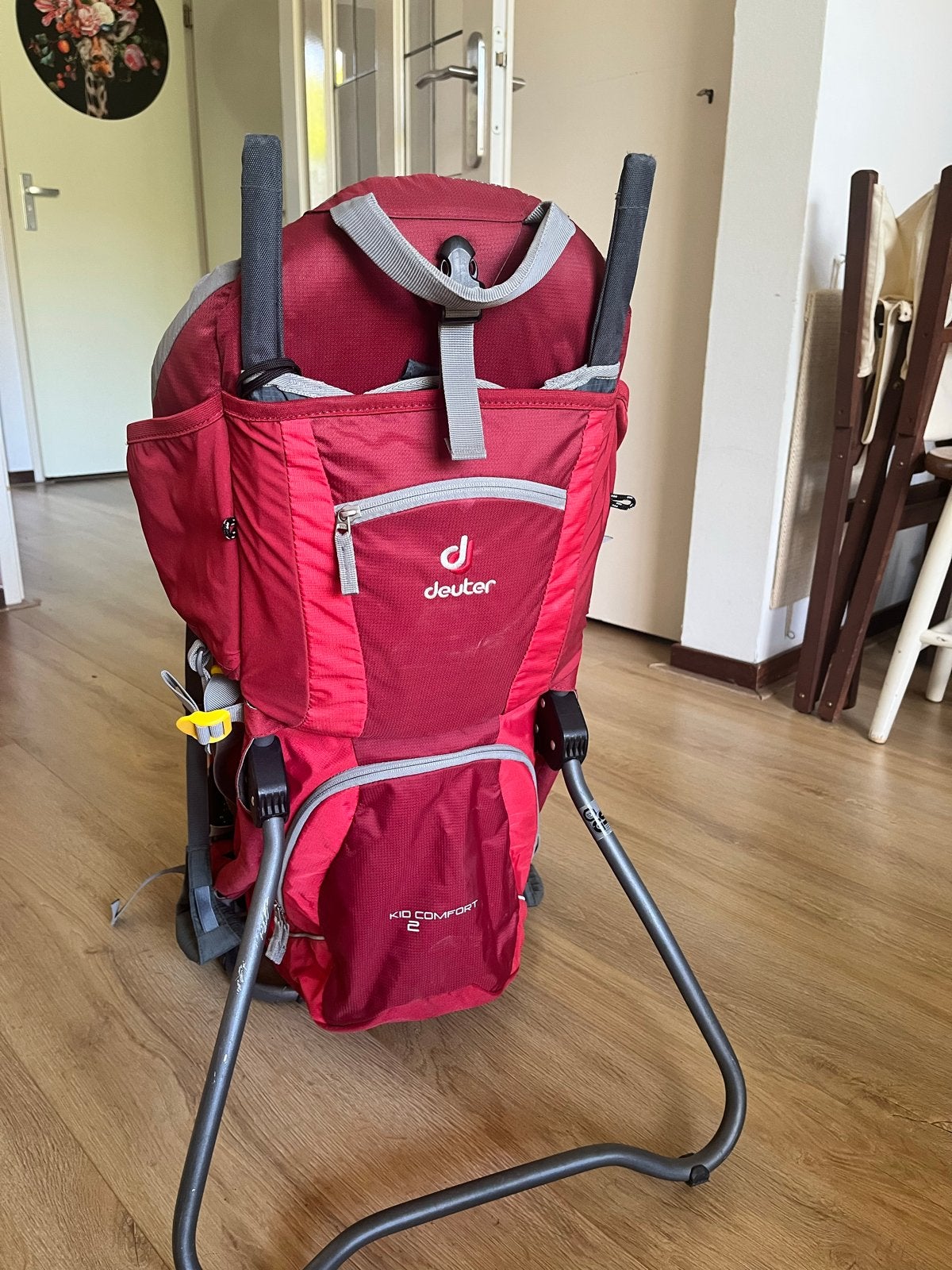 Deuter Kid Comfort 2 Draagzak - Fris en in goede staat, Overige merken, Gebruikt, Ophalen of Verzenden, Rug
