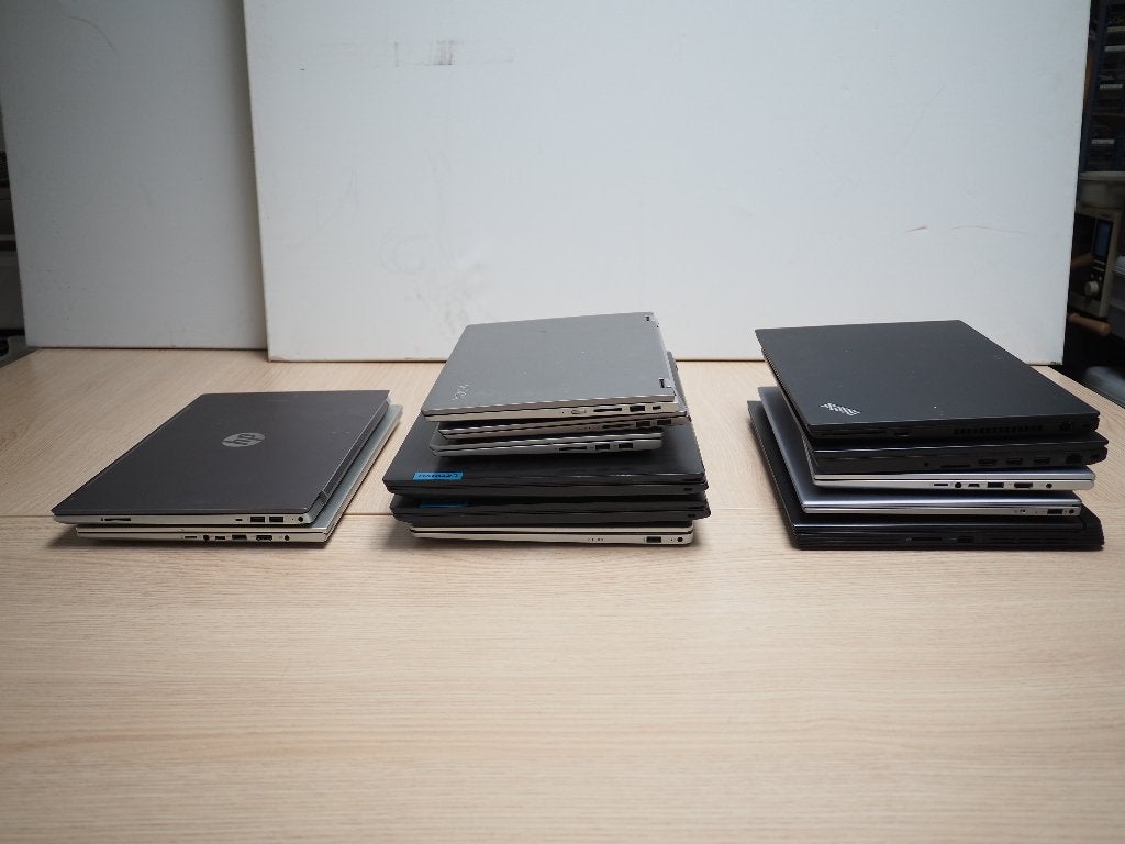 partij 12x laptops defect voor onderdelen of reparatie, Computers en Software, Windows Laptops, Ophalen, 15 inch, Gaming, SSD