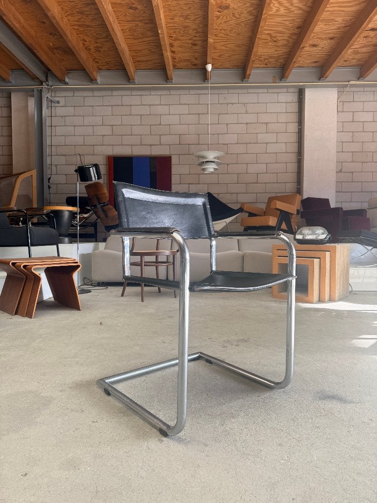 Matteo Grassi MG5 Cantilever chair, Ophalen, Gebruikt, Zwart, Vintage