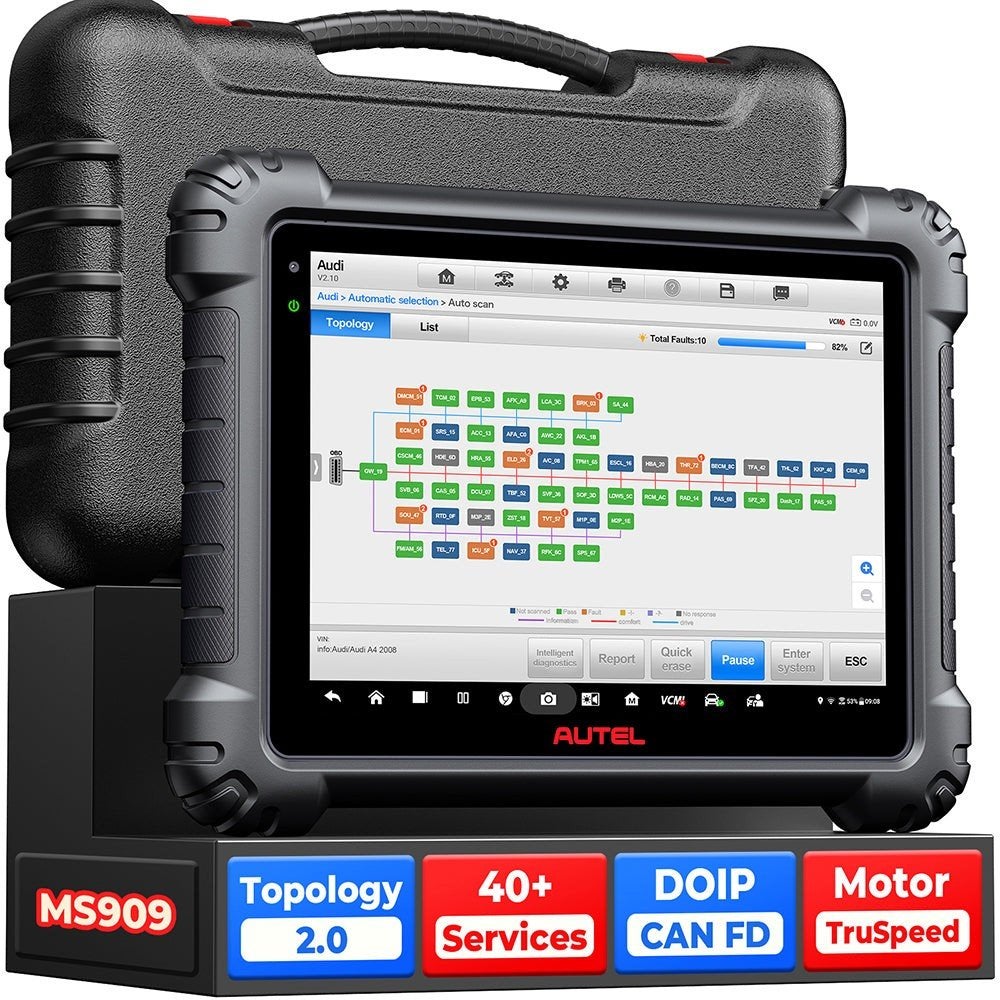 Autel MaxiSys MS909 Professioneel Uitleesapparaat Bluetooth, Ophalen of Verzenden, Nieuw