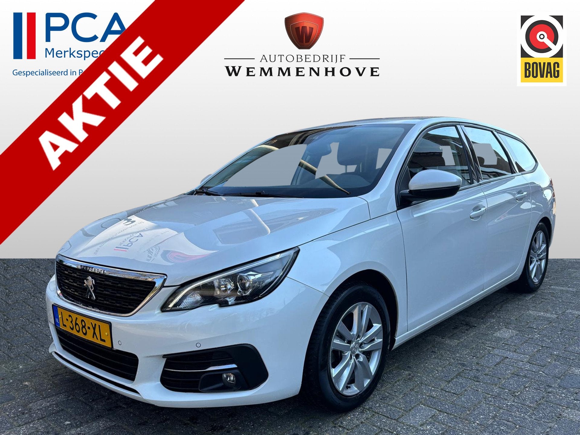 Peugeot 308 SW 1.2 PureTech Blue Lease Active Distributierie, Voorwielaandrijving, Stof, Gebruikt, Euro 6