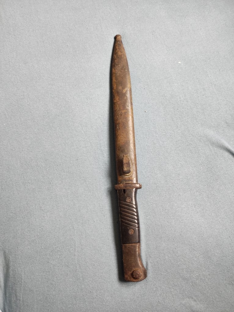 Originele k98 bajonet wo2, Verzamelen, Militaria | Algemeen, Landmacht, Mes of Dolk, Duitsland, Ophalen of Verzenden