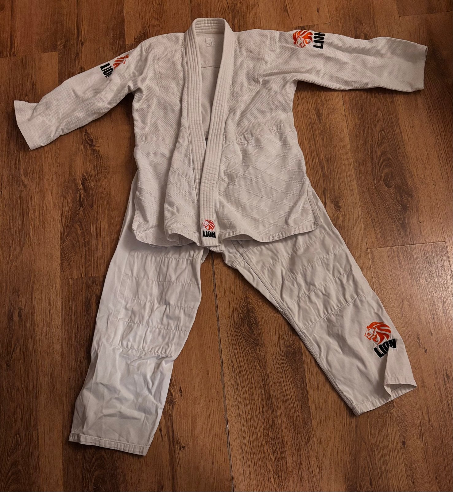 Judopak Lion maat 150, Ophalen, Gebruikt, Judo, Vechtsportpak
