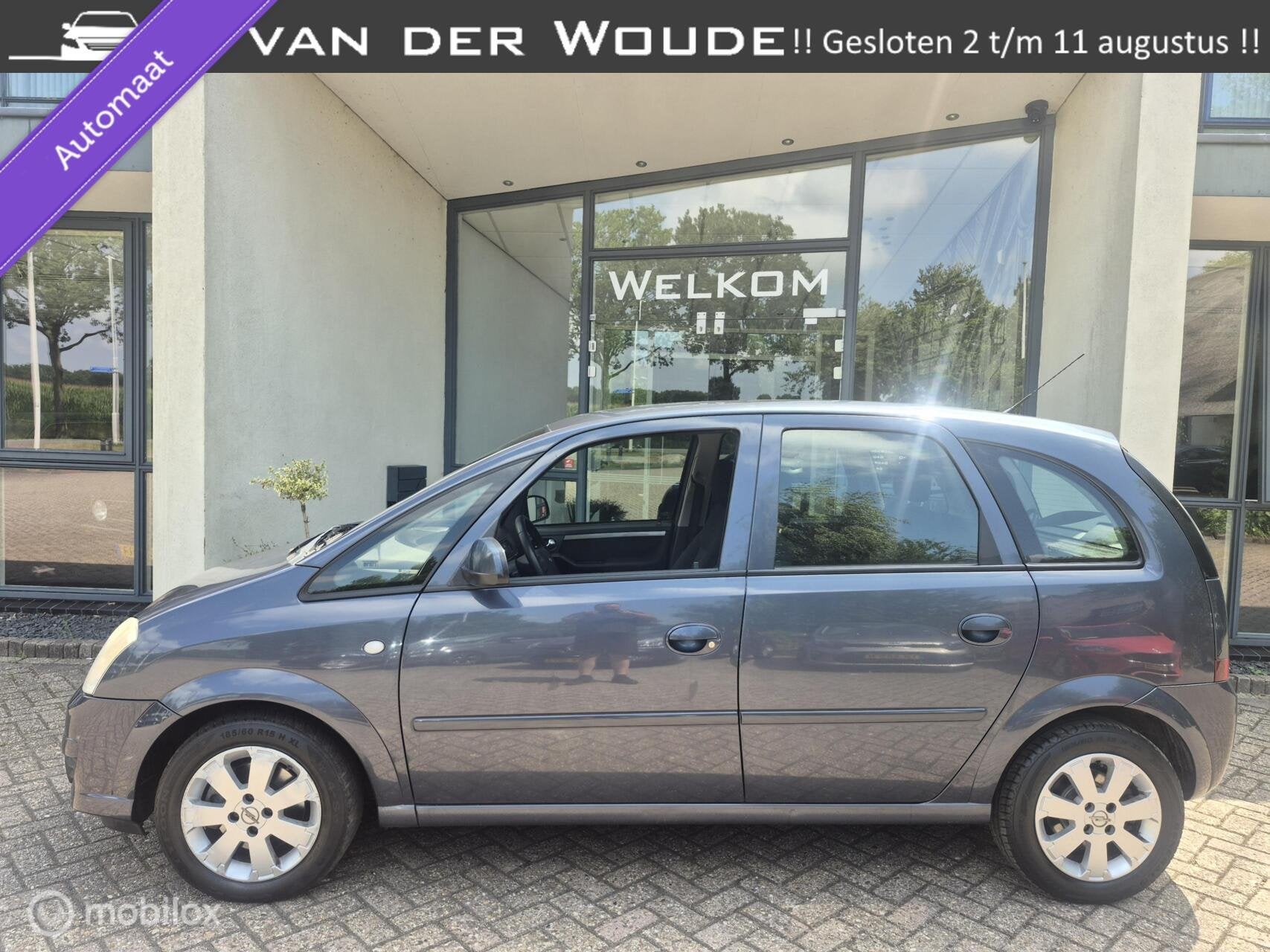 Opel Meriva 1.6-16V Business '08 Automaat|Clima|Hoge instap!, Origineel Nederlands, Meriva, Euro 4, 66 €/maand