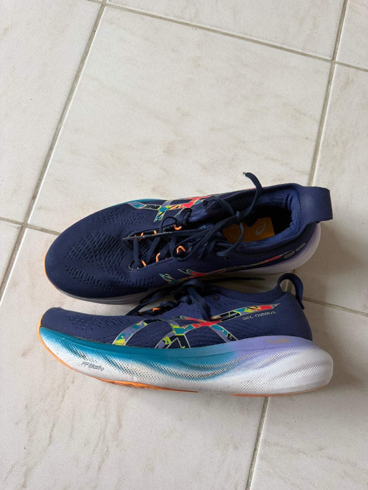Asics gel Nimbus 25 maat 41,5, Gebruikt, Hardloopschoenen, Ophalen of Verzenden, Hardlopen