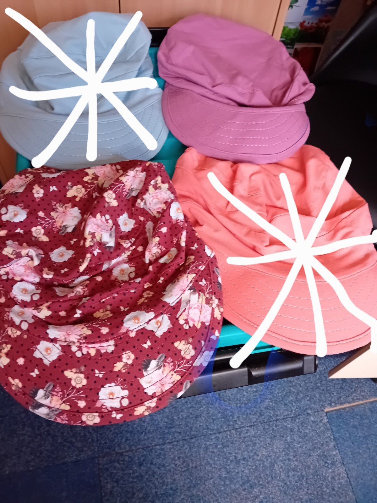 Tricot petten en mutsjes voor chemo periode, Onbekend, Ophalen of Verzenden, Nieuw