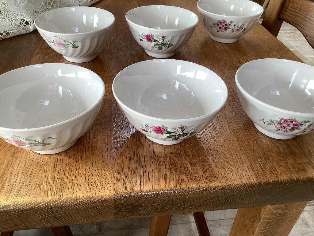 6 x schaaltje Ø 14cm, Huis en Inrichting, Keuken | Servies, Ophalen of Verzenden, Overige stijlen, Porselein, Schaal of Schalen