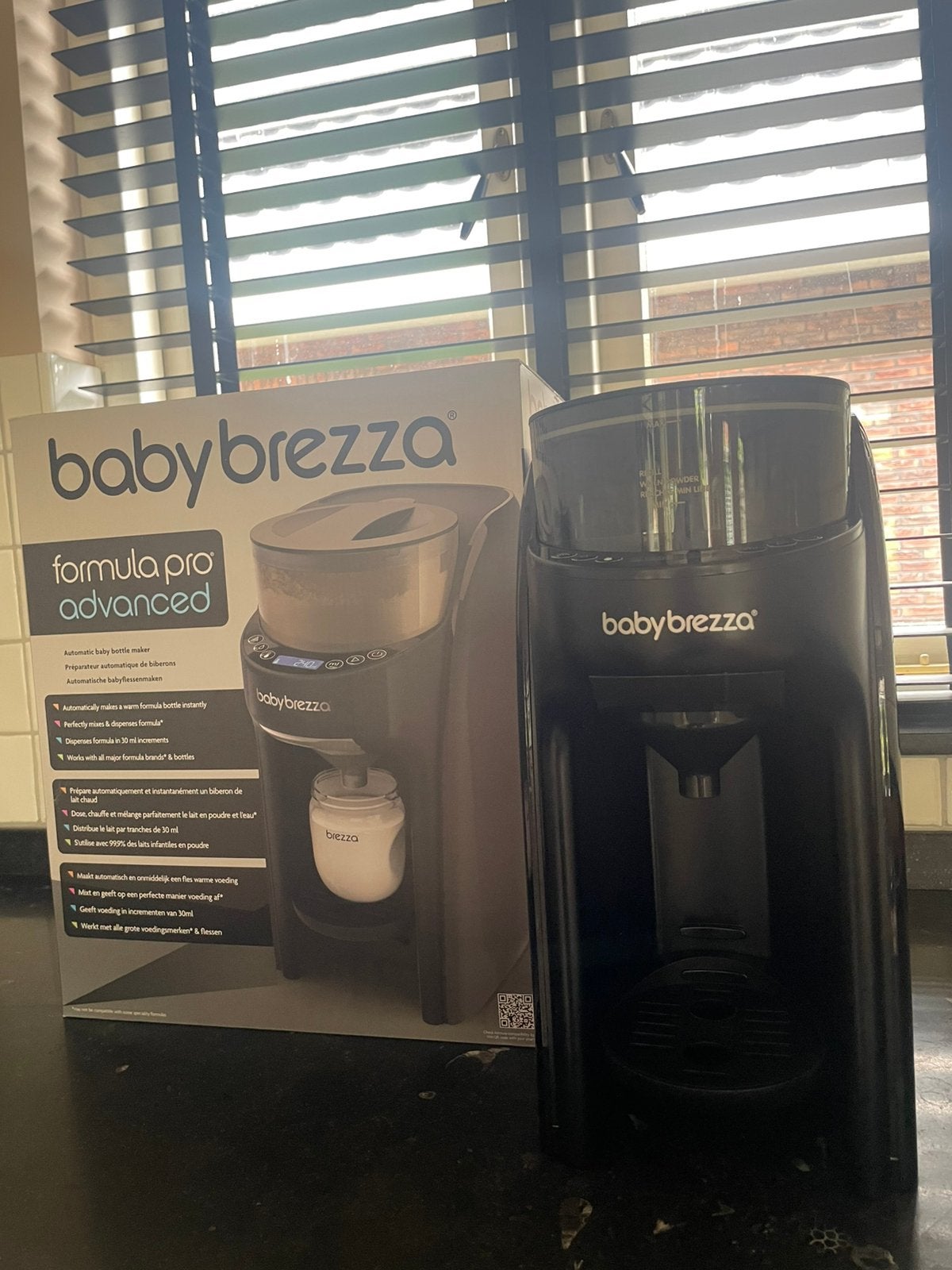 Babybrezza zwart, Kinderen en Baby's, Ophalen, Zo goed als nieuw, Overige typen