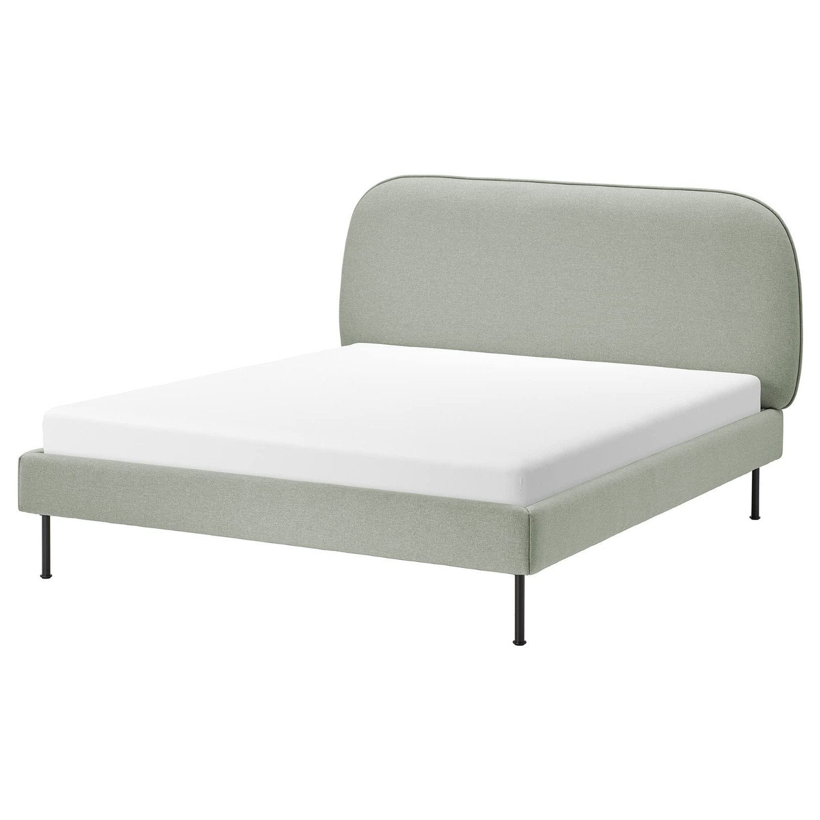 Ikea Vadheim tweepersoonsbed met Topmatras, Ophalen, Tweepersoons, 140 cm, Zo goed als nieuw