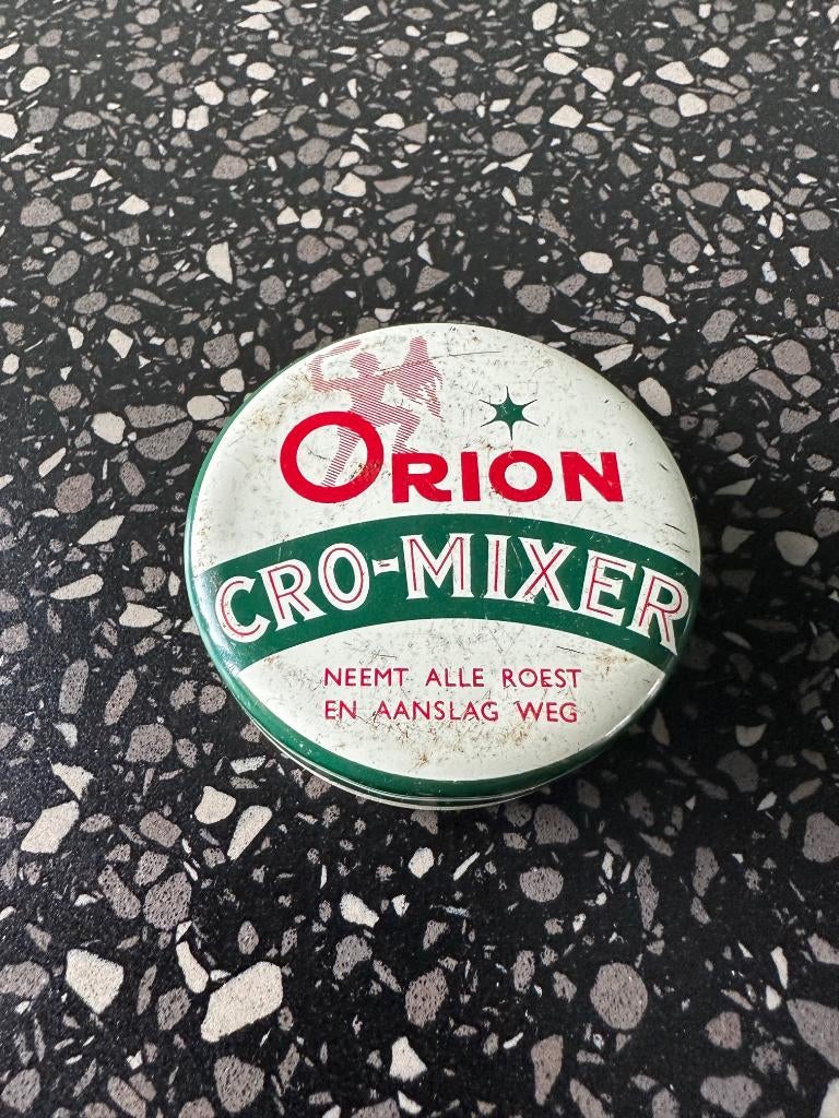 Mooi ORION CRO-mixer blikje. Groen / witte versie., Ophalen of Verzenden, Gebruikt, Overige typen