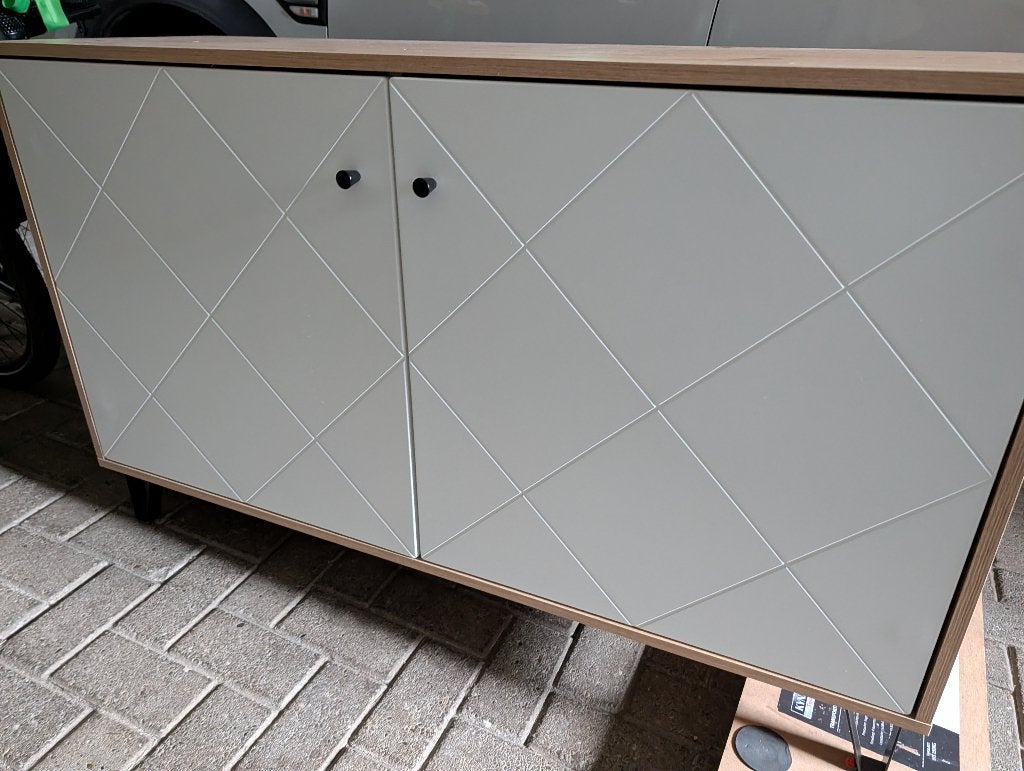 Tv kastje/dressoir, Ophalen, Overige materialen, Gebruikt, 100 tot 150 cm
