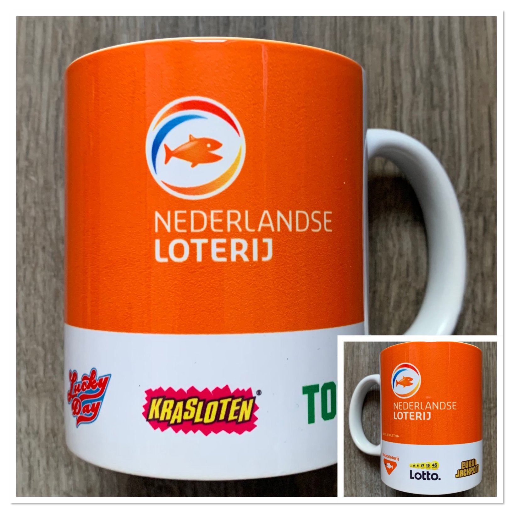 Nederlandse Loterij Beker/Mok, Ophalen of Verzenden