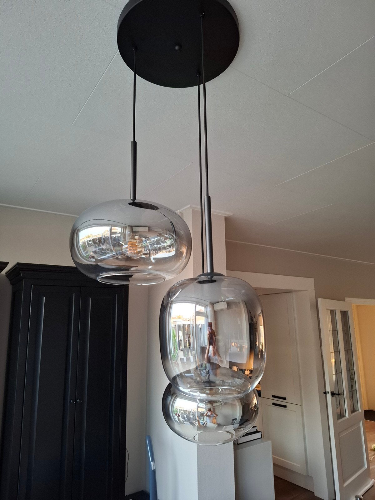hanglamp, Ophalen
