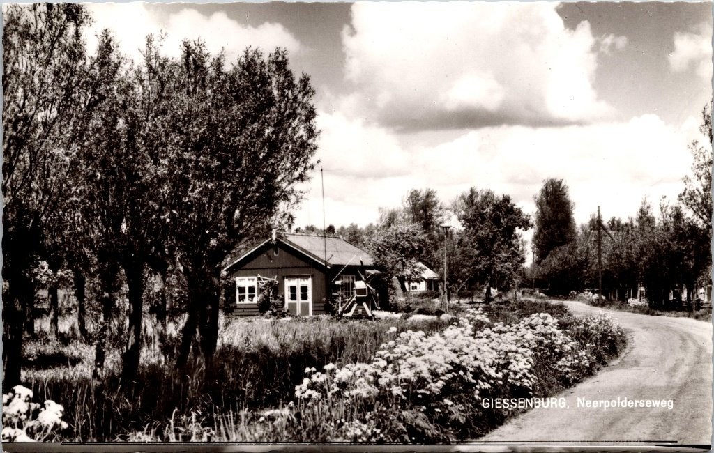 Giessenburg - 12 oude ansichtkaarten, Verzamelen, Ansichtkaarten | Nederland, Verzenden, 1960 tot 1980, Zuid-Holland
