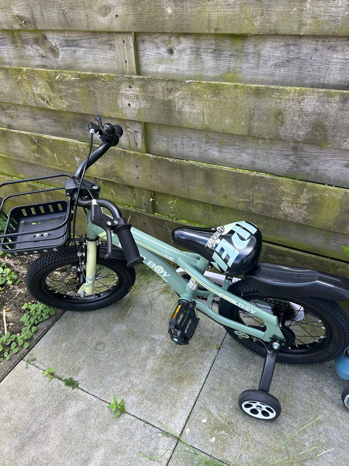 Coolboy kinderfiets met mandje, Terugtraprem, Zijwieltjes, Nieuw, Ophalen of Verzenden