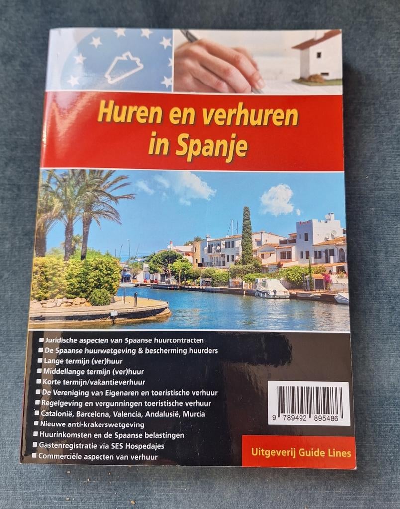 Huren en verhuren in Spanje - Guide Lines Nieuw, Ophalen of Verzenden, Europa, Reisgids of -boek