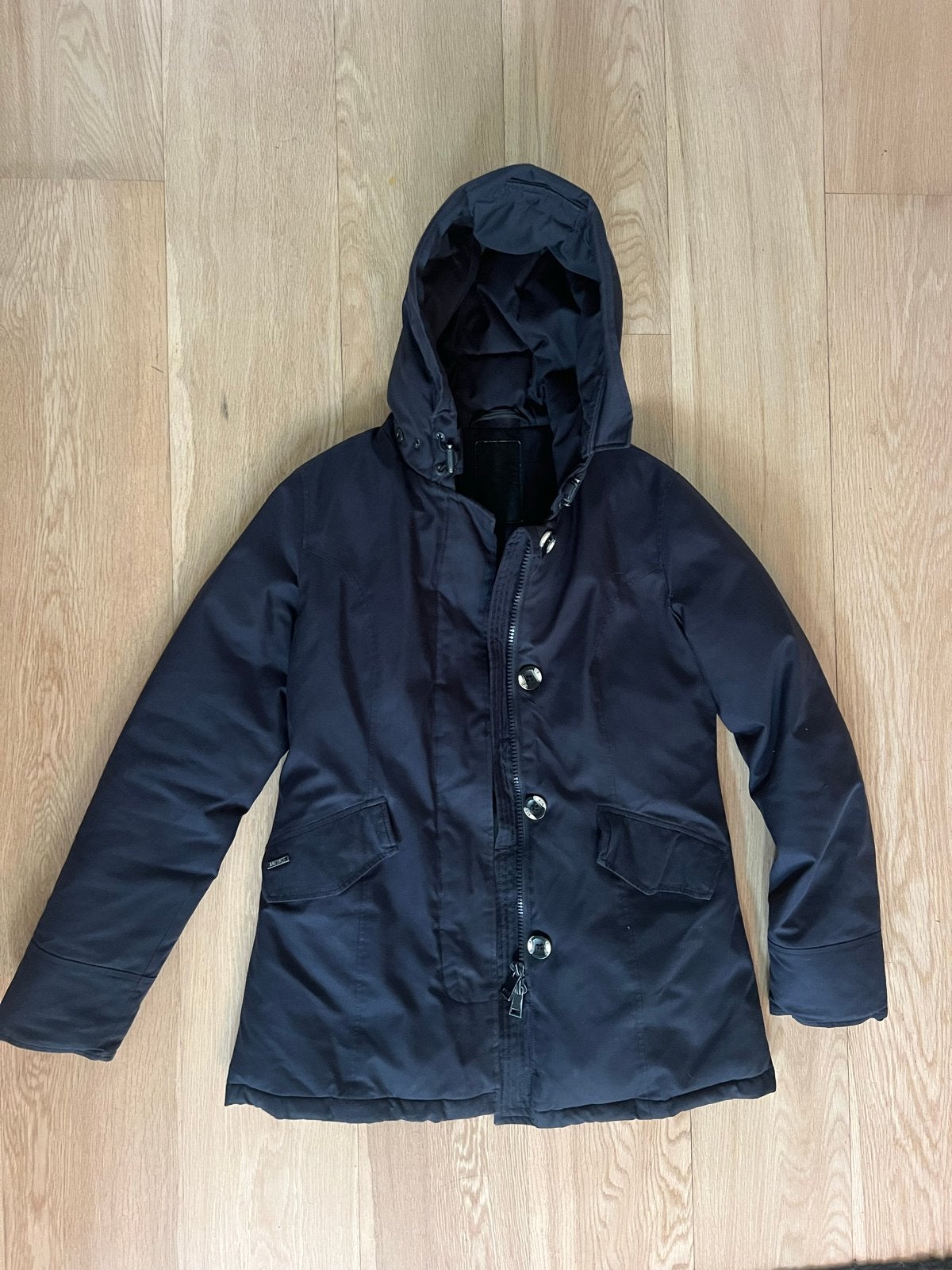 Donkerblauwe Airforce jas, maat S, Ophalen of Verzenden, Zo goed als nieuw, Maat 36 (S), Blauw
