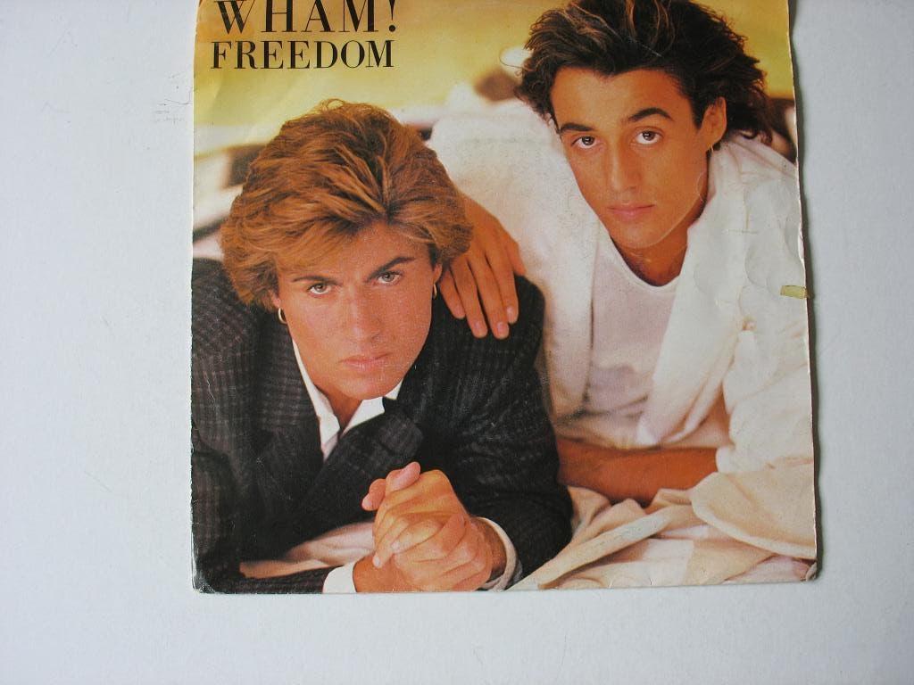 Wham george michael kant a: Freedom, Ophalen of Verzenden, Zo goed als nieuw, Pop