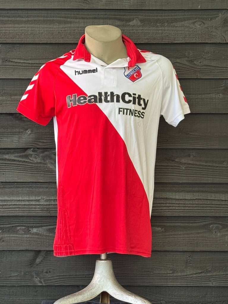 FC Utrecht thuisshirt maat M, Zo goed als nieuw, Voetbal, Rood, Hummel