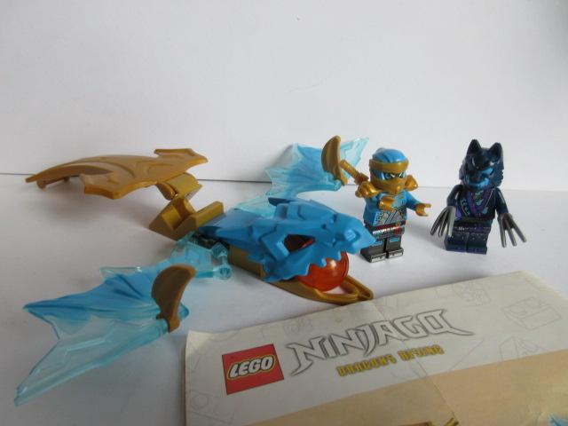71802 Ninjago,  Nya's Rising Dragon Strike, Lego, Ophalen of Verzenden, Compleet, Zo goed als nieuw
