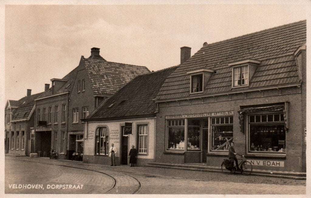 Ansichtkaart Veldhoven, Verzamelen, Ansichtkaarten | Nederland, Ophalen of Verzenden, Noord-Brabant