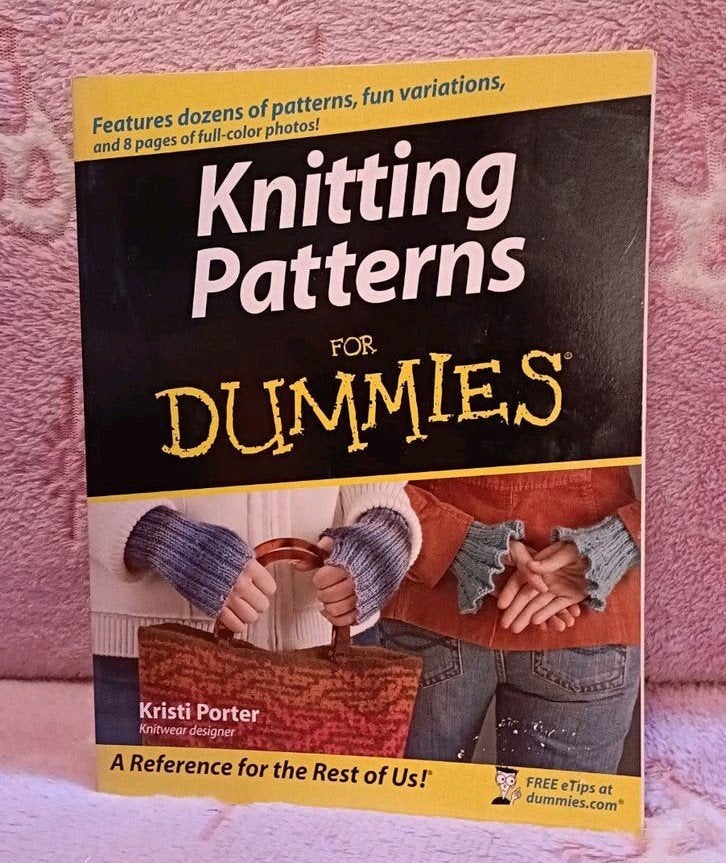 Knitting Patterns For Dummies, Boeken, Hobby en Vrije tijd, Zo goed als nieuw, Breien en Haken, Ophalen of Verzenden