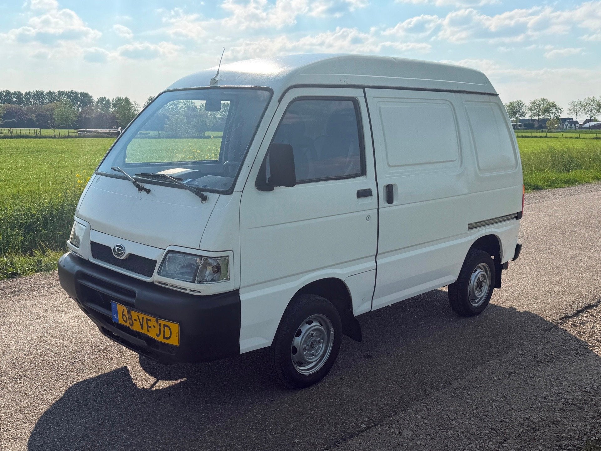 Daihatsu HiJet 1.3 EFI Standaard NAP, Stof, 4 cilinders, 400 kg, Wit