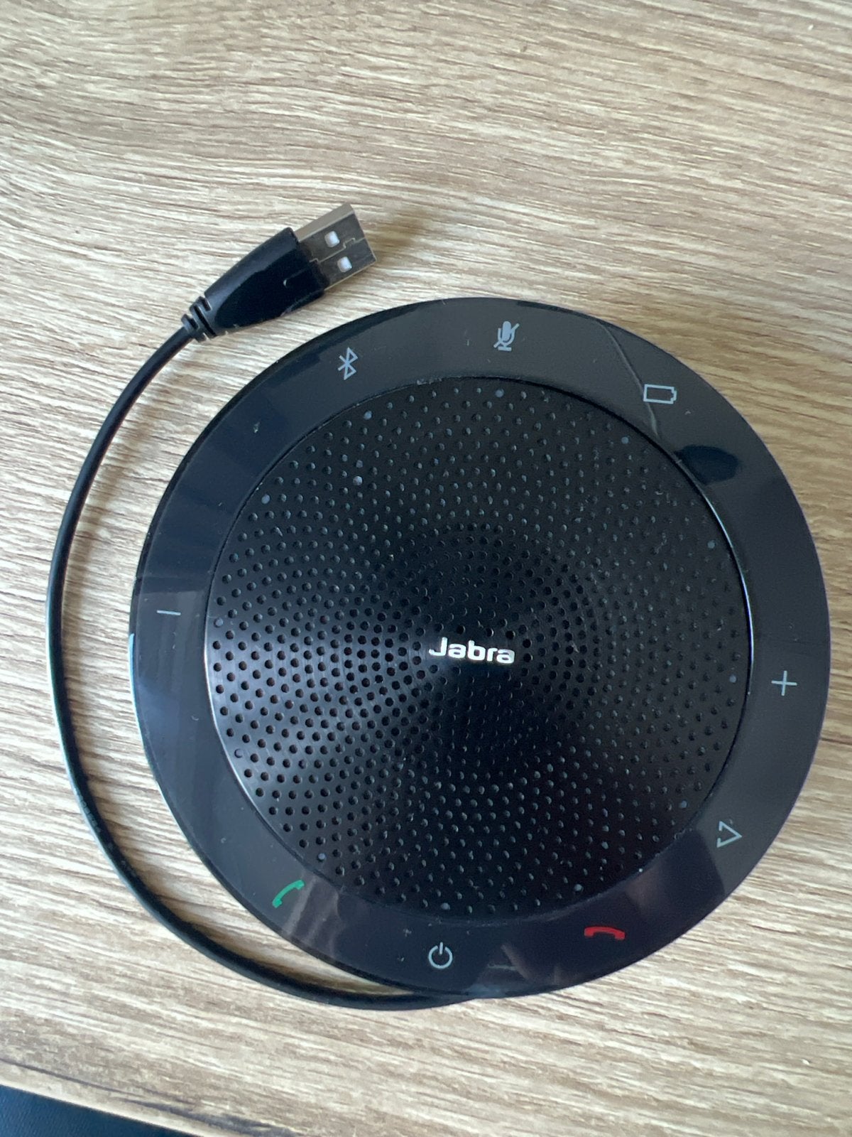 Jabra Speak 510 MS USB Speakerphone - Skype for Business, Ophalen of Verzenden, Mute-functie, Gebruikt, Bedraad