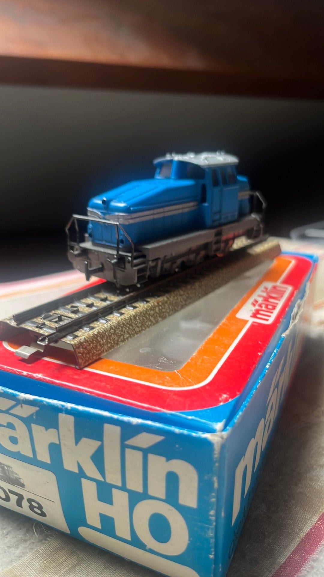 Te koop dieselloc van marklin 3078, Hobby en Vrije tijd, Wisselstroom, Locomotief, Ophalen of Verzenden, Zo goed als nieuw