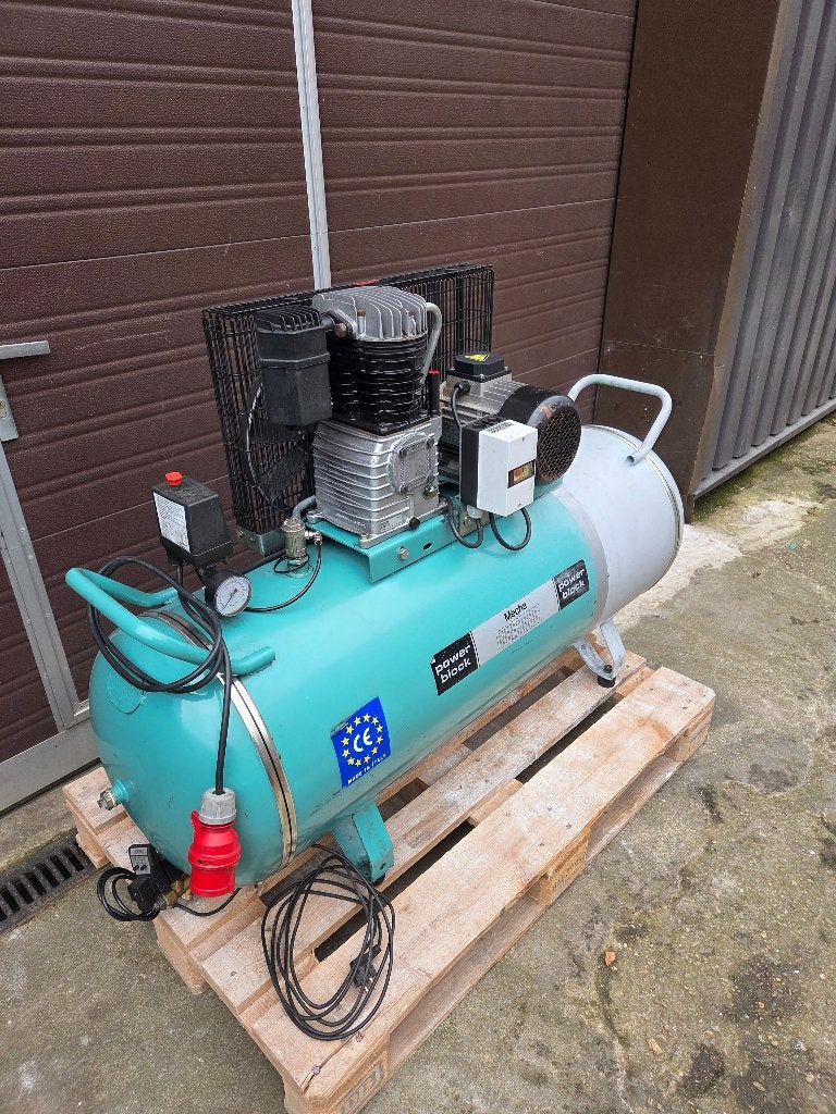 Mecha Concorde compressor CF203 200 ltr tankinhoud, Ophalen, Gebruikt, 400 tot 800 liter/min, 10 bar of meer