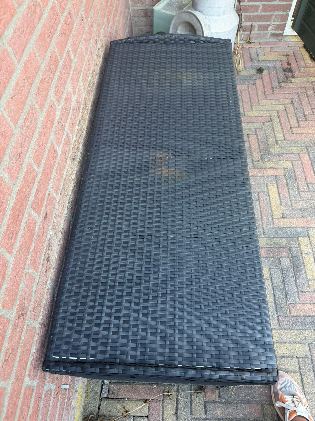 Kussen opberg box, Ophalen, Gebruikt