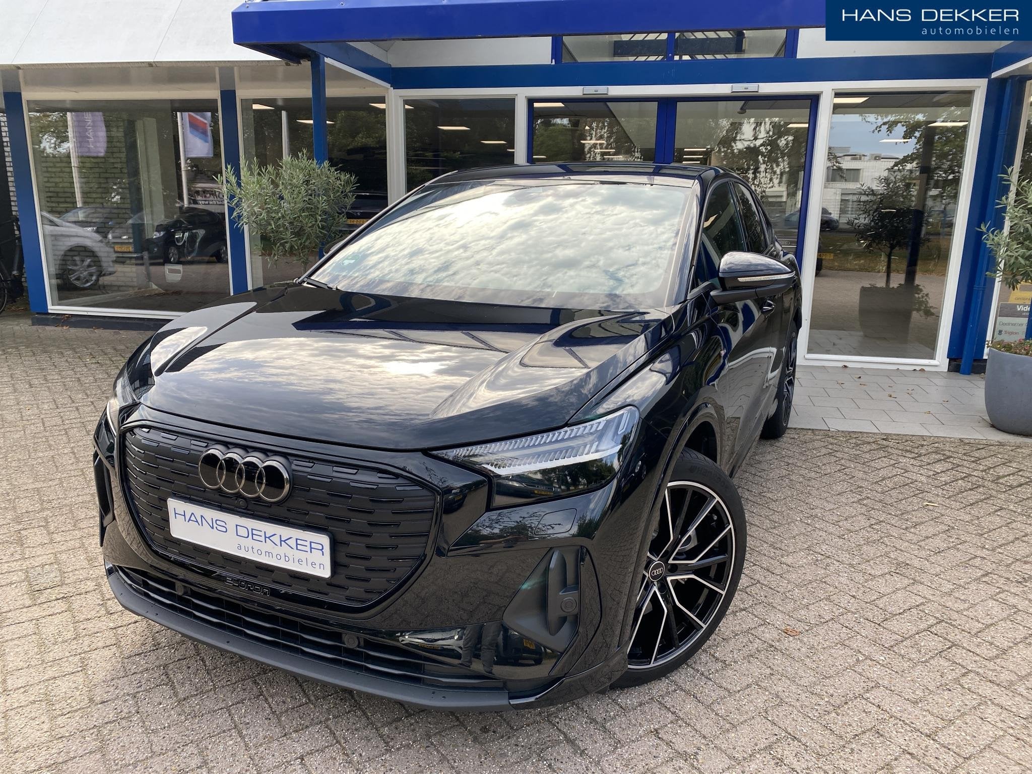 Audi Q4 Sportback e-tron 45 quattro S Edition 82 kWh Stoel +, Gebruikt, Zwart, 82 kWh, Zwart