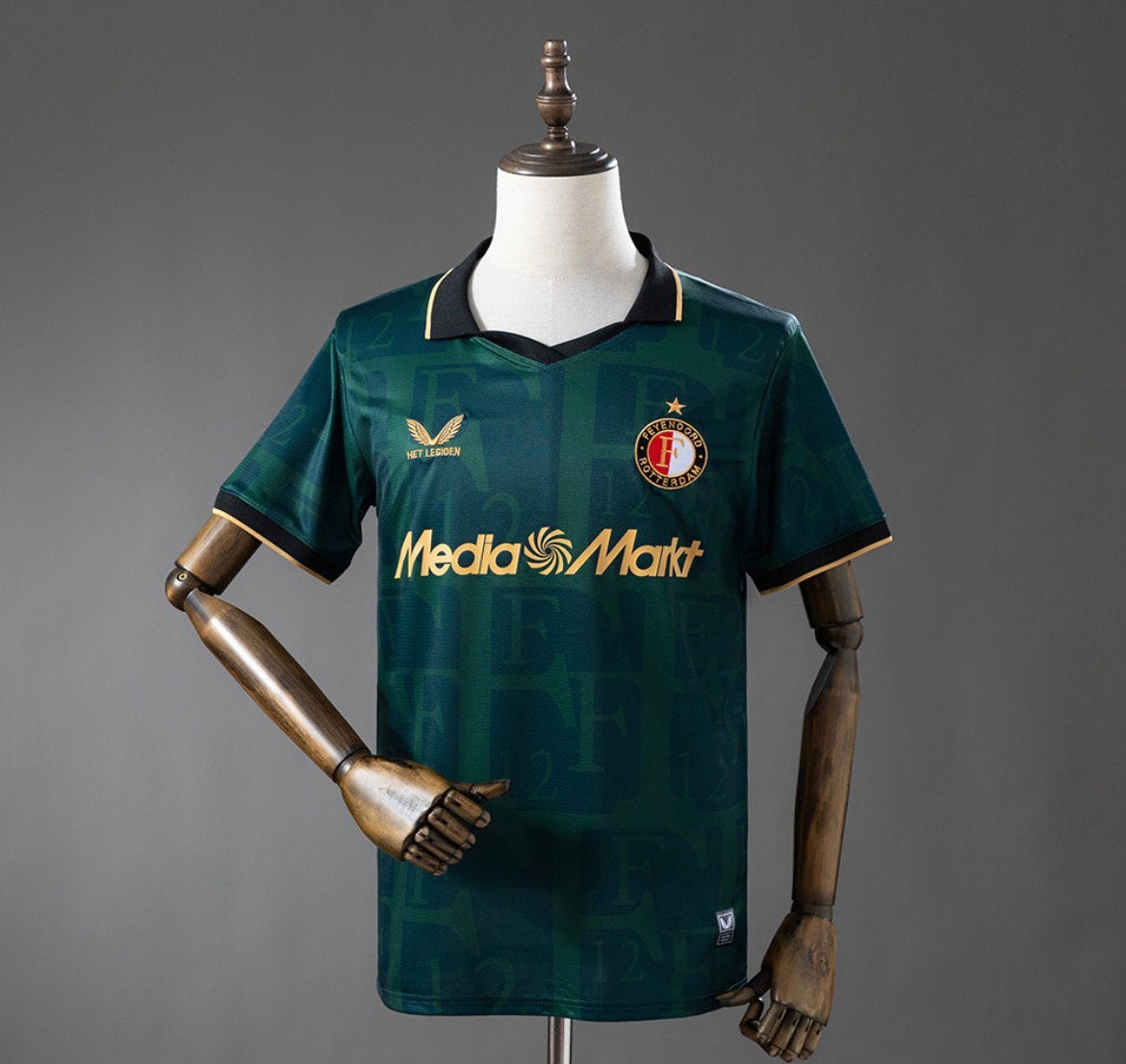 FEYENOORD UIT SHIRT - ALLE MATEN BESCHIKBAAR, Kleding | Heren, Verzenden, Nieuw, Maat 56/58 (XL), Voetbal