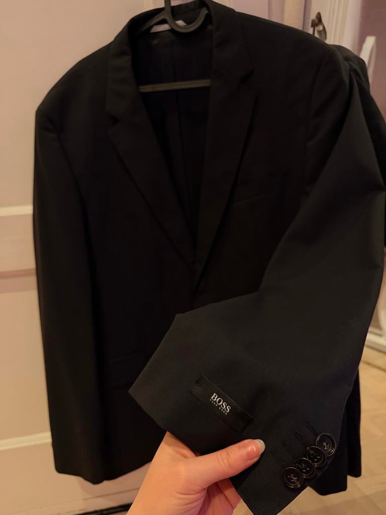 Hugo Boss Blazer Oversized met Brede Schouders - Maat L, Kleding | Heren, Kostuums en Colberts, Ophalen of Verzenden, Zo goed als nieuw