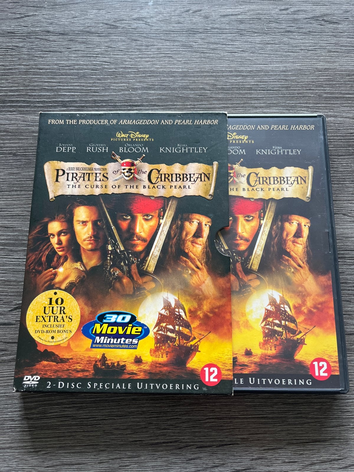 Pirates of the Caribbean: The Curse of the Black Pearl DVD, Nederlands, Ophalen of Verzenden, Zo goed als nieuw, Vanaf 12 jaar