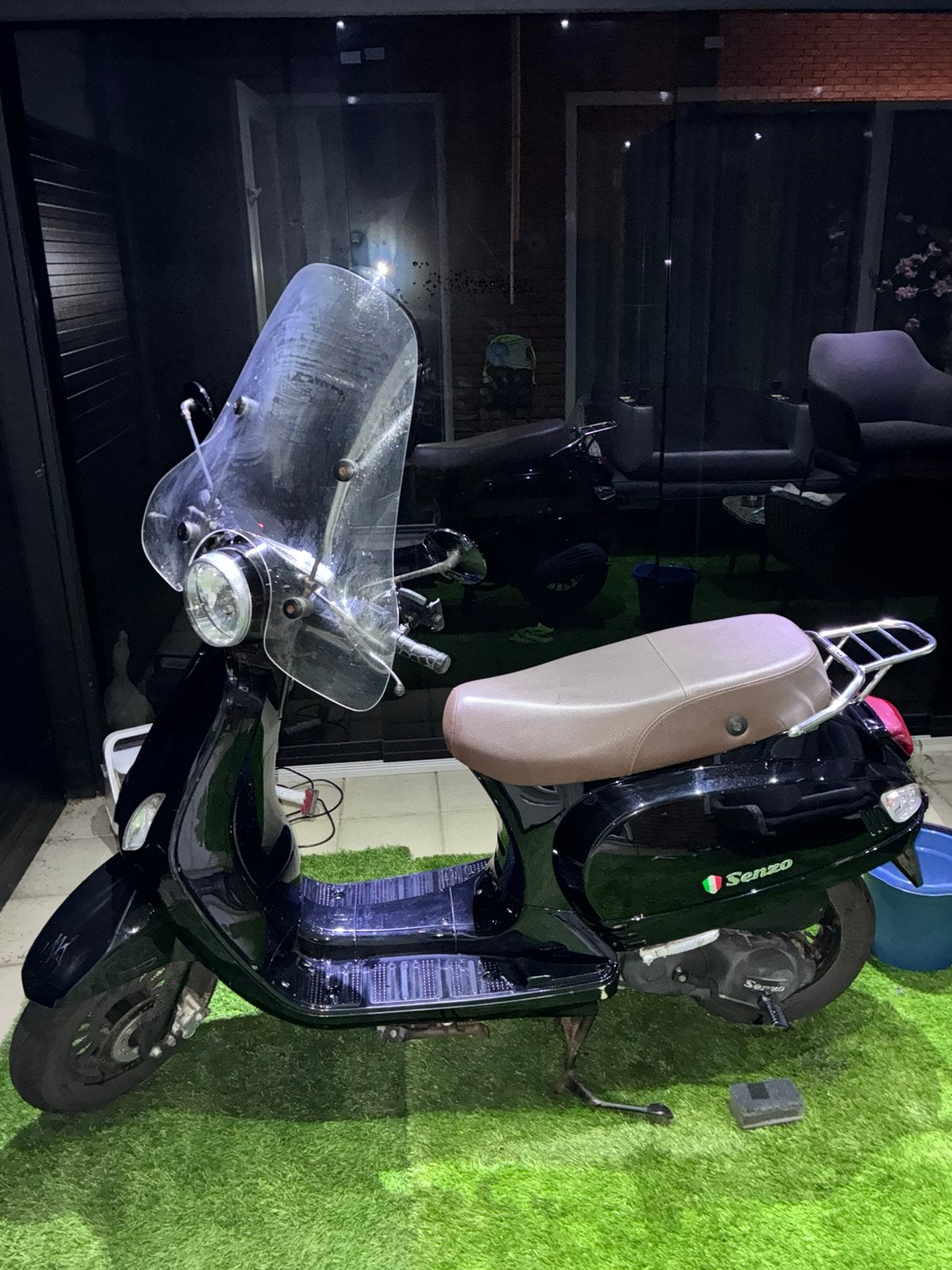 Senzo Riva Lux bromscooter, Ophalen, Zo goed als nieuw, Overige typen, Overige merken