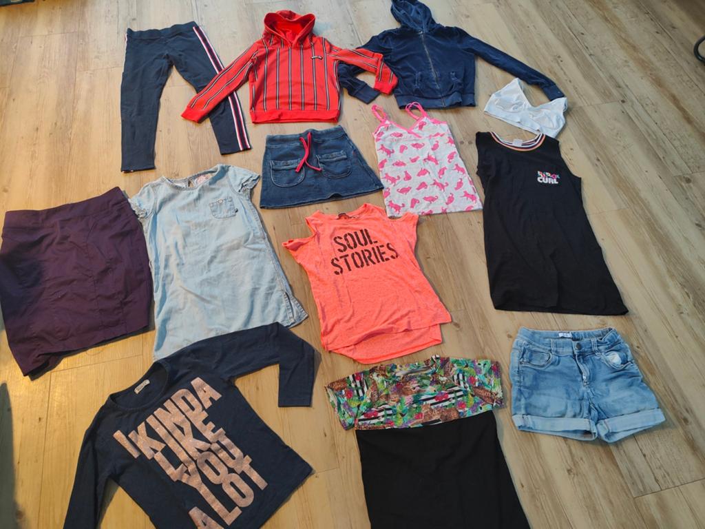 13-delig Zomer Kledingpakket Meisje Maat 134/140 garcia, Kinderen en Baby's, Kinderkleding | Maat 134, Ophalen of Verzenden, Gebruikt