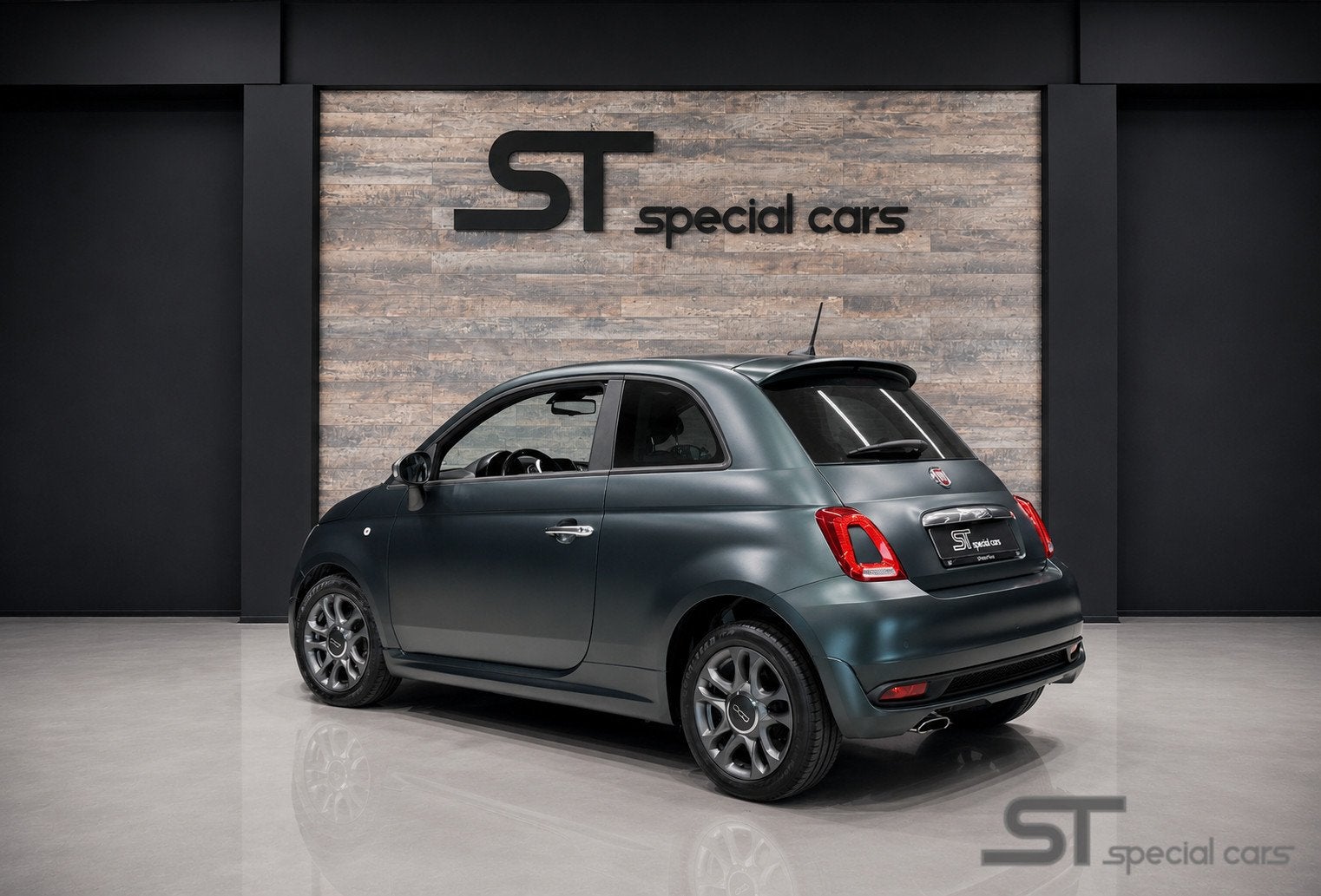 Fiat 500 0.9 TwinAir Turbo Rockstar|Pano|Matt, Auto's, 86 pk, Gebruikt, Met garantie (alle), Leder en Stof
