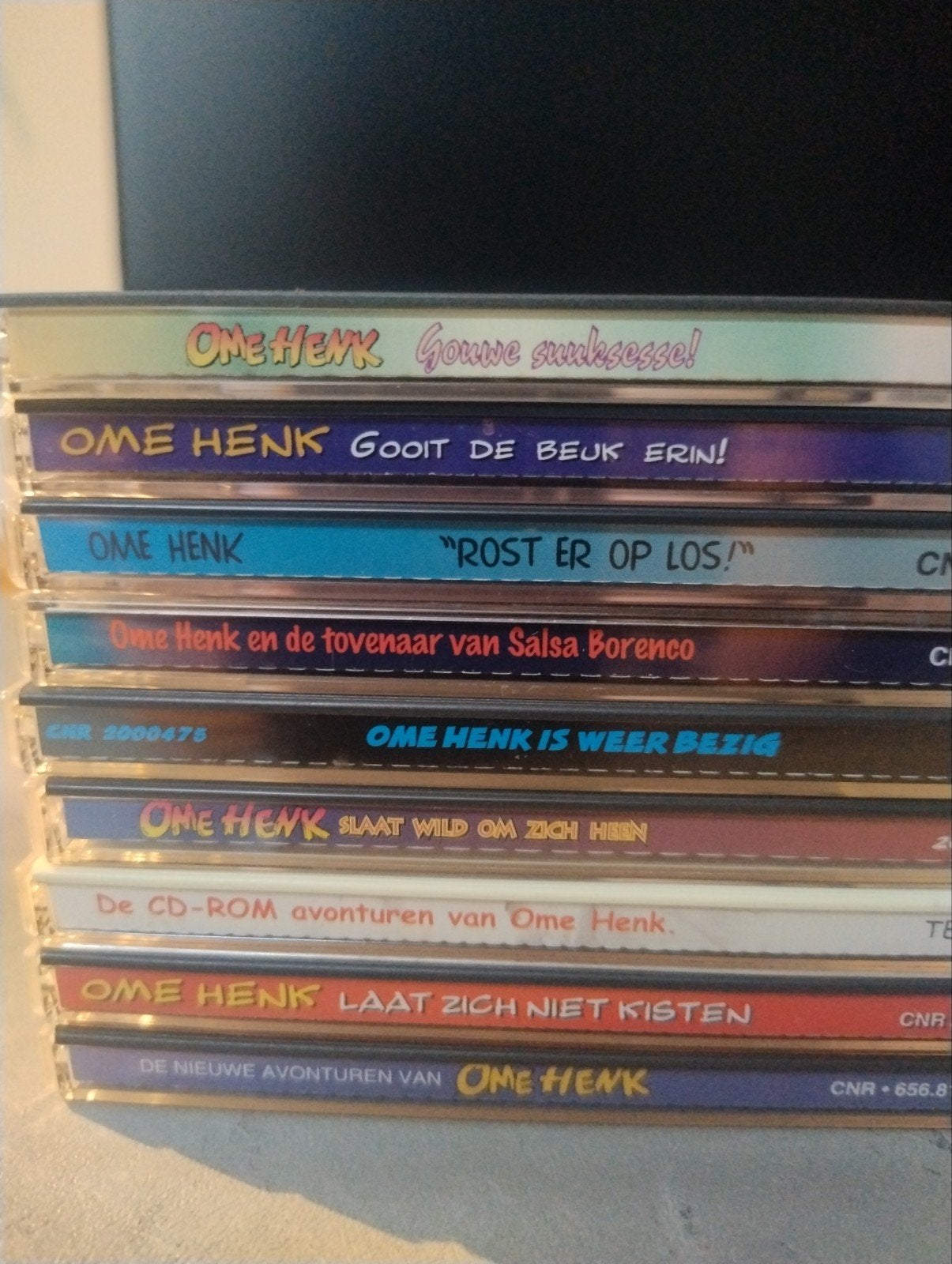 Ome Henk CD collectie - 9 albums, Ophalen of Verzenden, Gebruikt, Album, Inclusief doosje