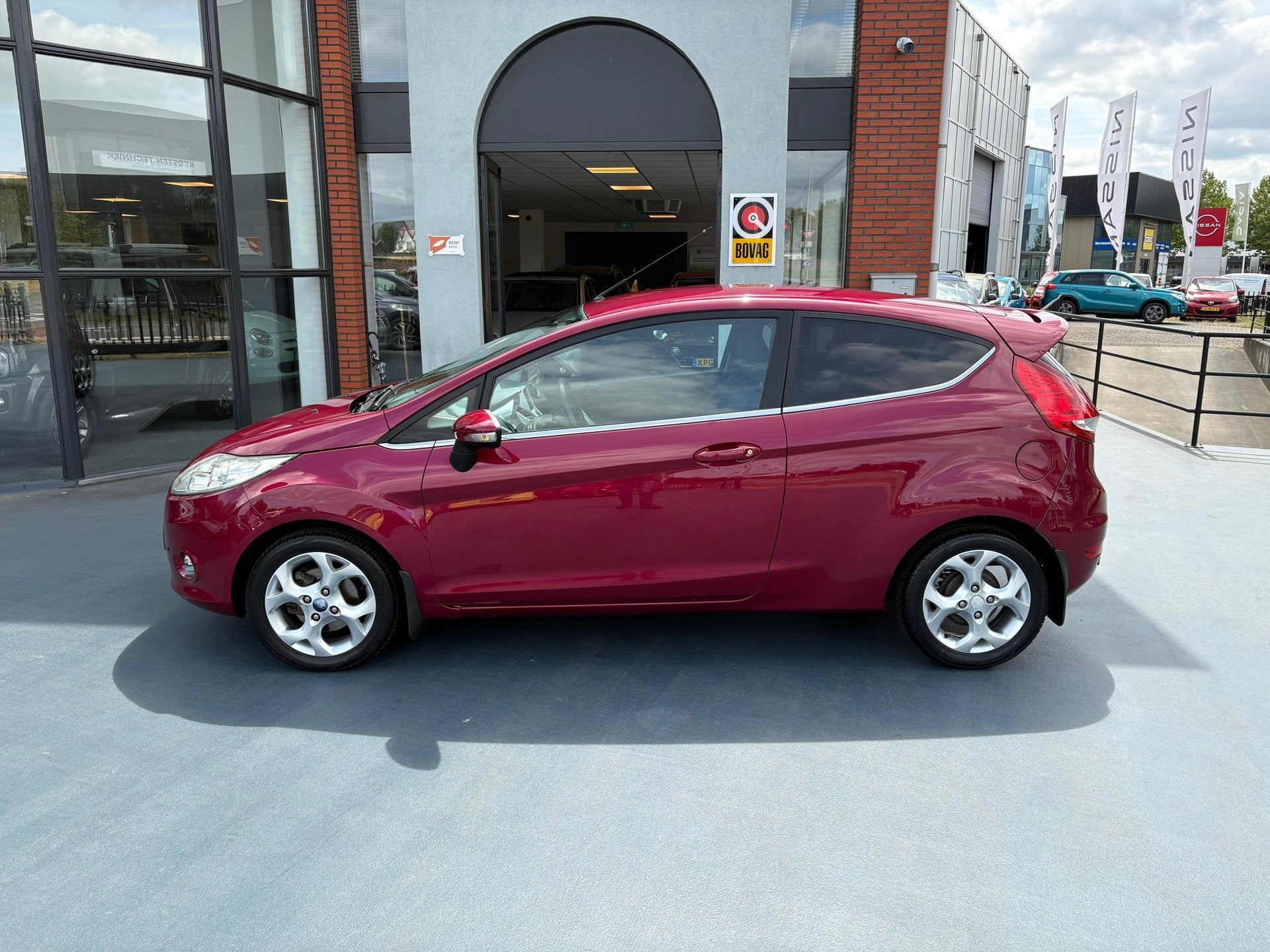 Ford Fiesta 1.4 Titanium AIRCO LMV, Auto's, Voorwielaandrijving, Gebruikt, Origineel Nederlands, Bedrijf