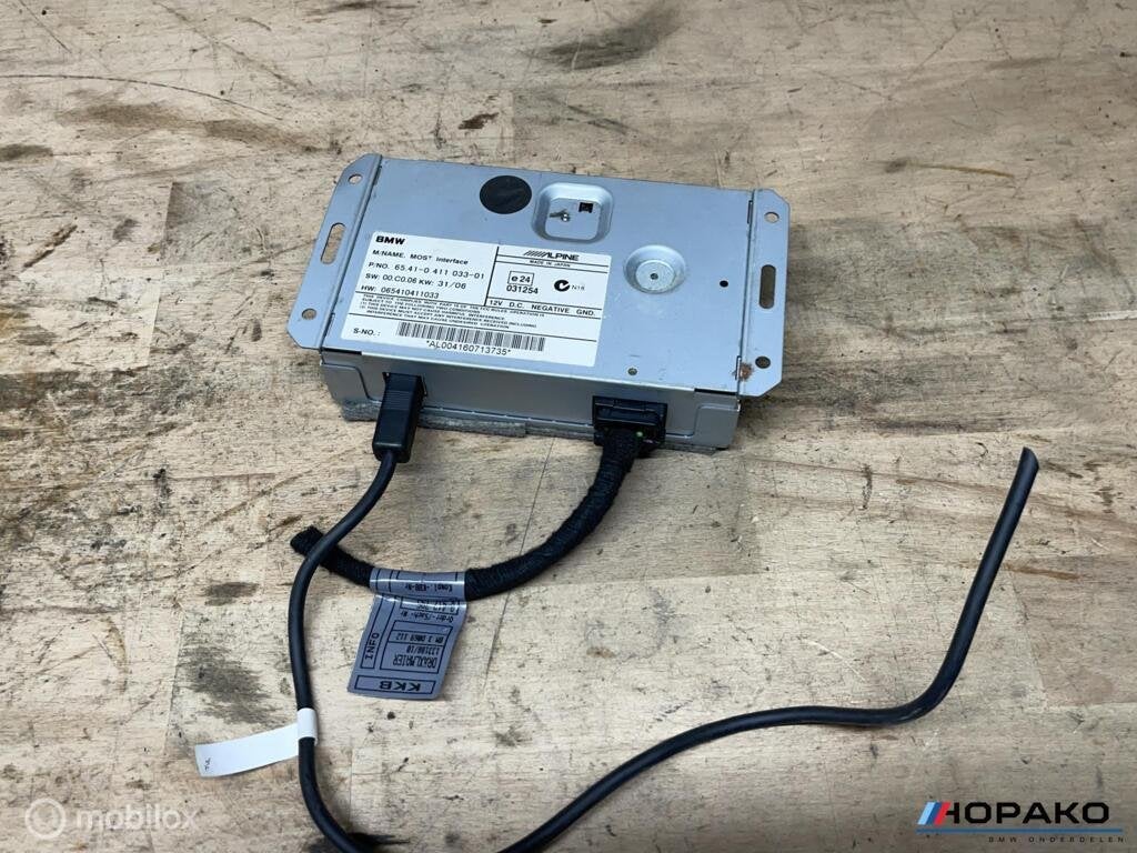 Radio module BMW E series 1/2/3 |  6541041103301, Gebruikt, Einsteinlaan 5 rijswijk, Bmw, Ophalen of Verzenden