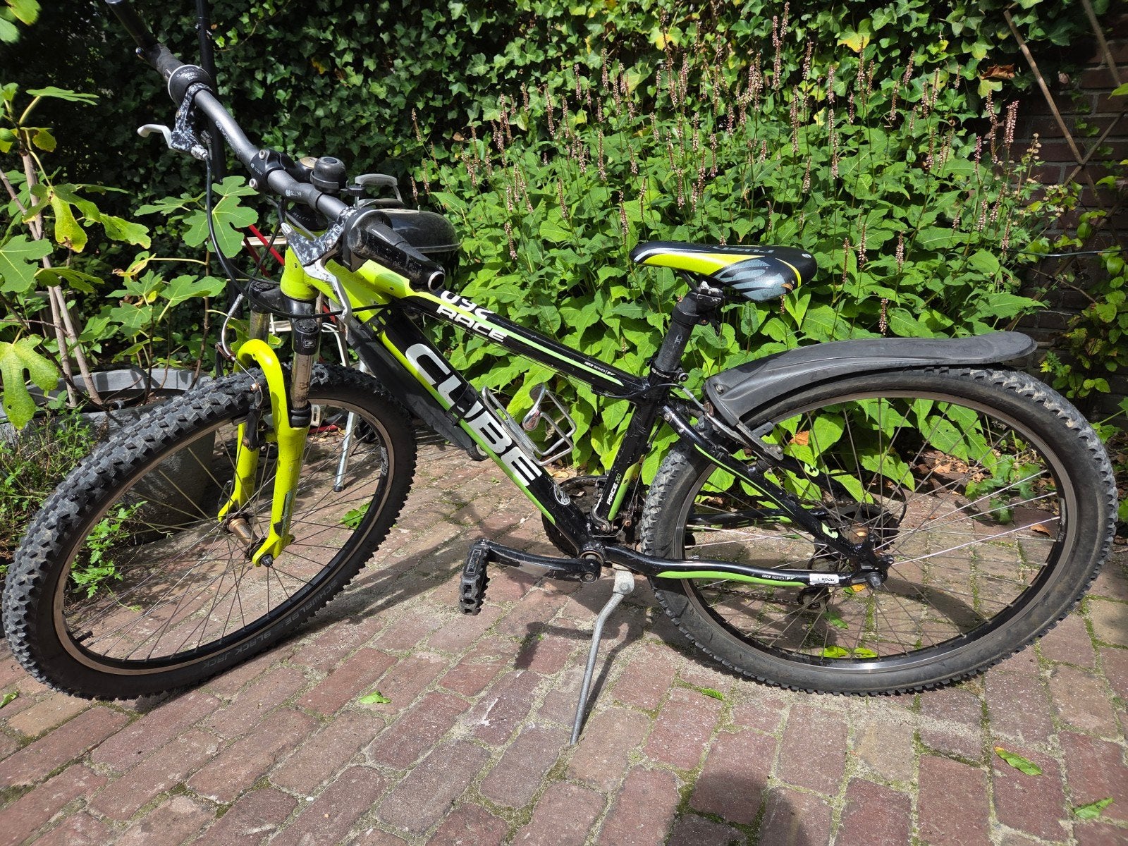 Cube Race Series 260 Mountainbike - Zwart/Groen, Minder dan 45 cm, Ophalen, Gebruikt, Overige merken