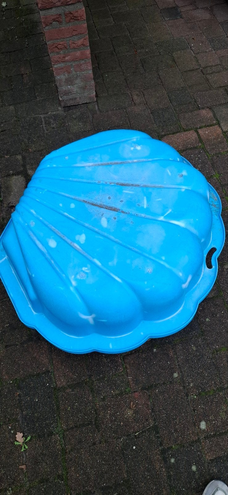 Blauwe zandbakschelp voor kinderen, Ophalen, Gebruikt
