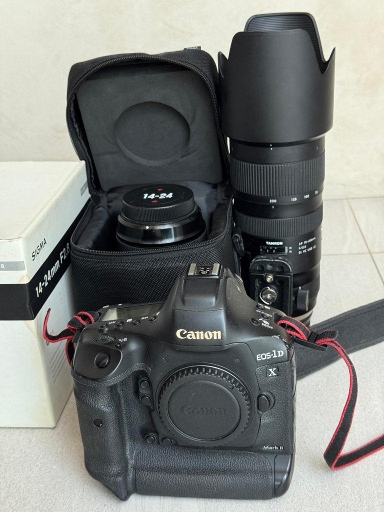 Canon 1DX MKII Set | Tamron 70-200 G2 | Sigma 14-24 Art |, Audio, Tv en Foto, Fotocamera's Digitaal, Ophalen, Gebruikt, Spiegelreflex